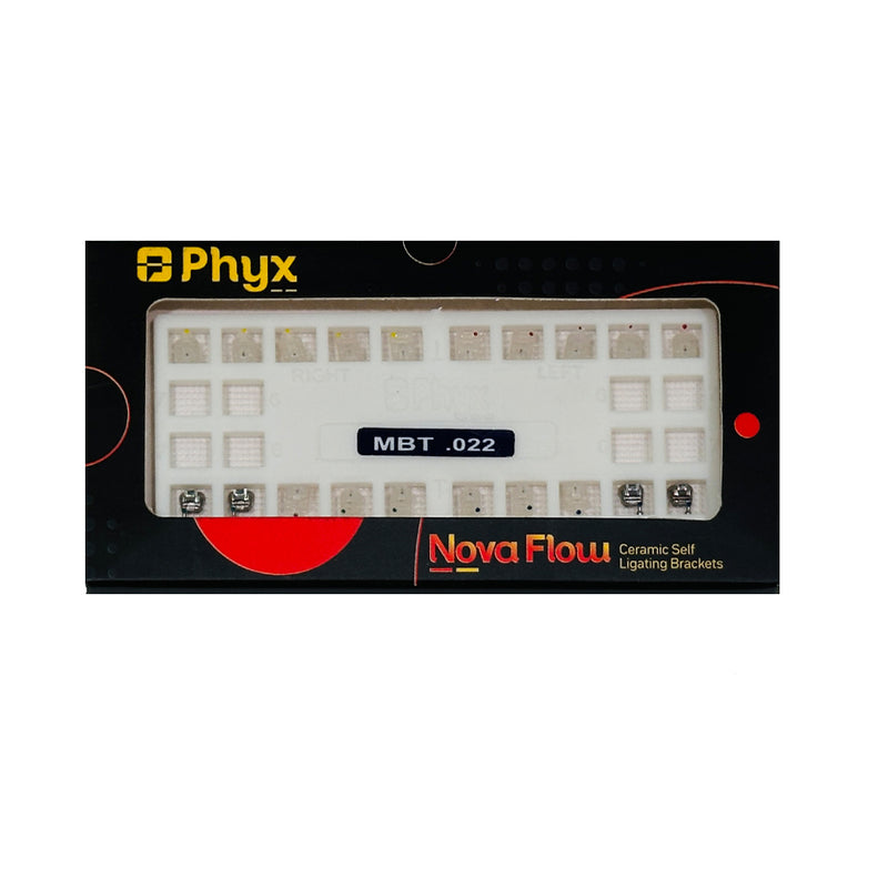 Phyx Nova Flow Ceramic Self Ligating bracket