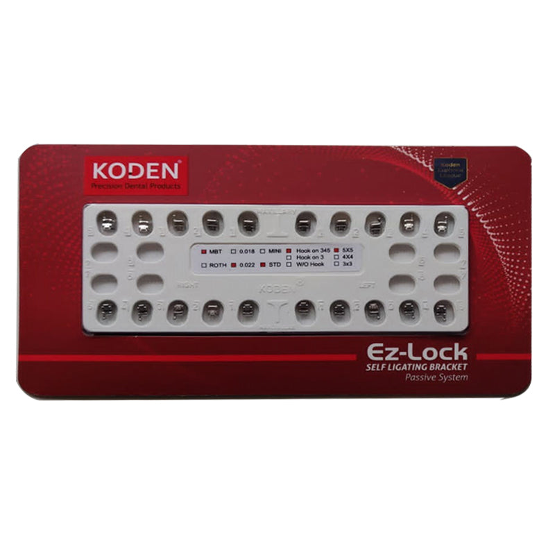 Self ligating bracket with Wires Ez-Lock | Koden Ez-Lock | Kck Direct.com